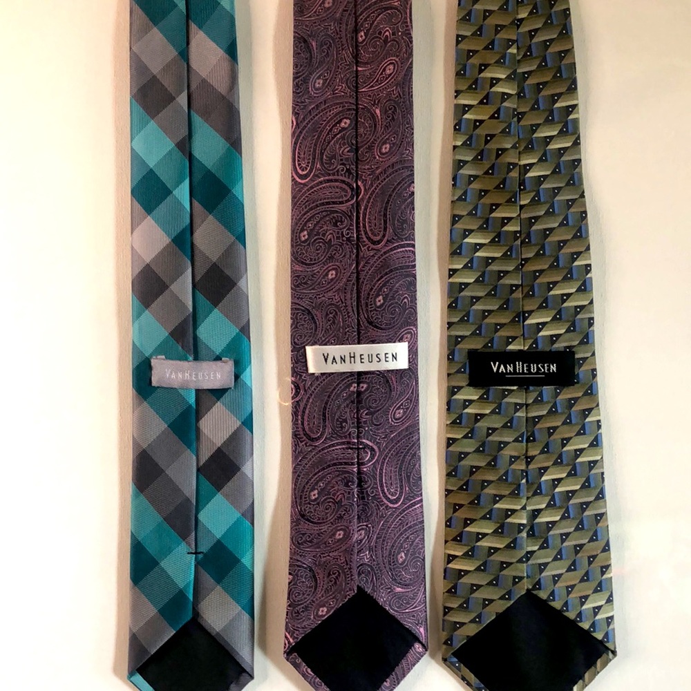 Van Heusen Bundle Of Three Multi Colored And Prin… - image 6